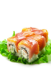 Salmon and Tuna Roll