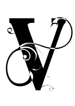 letra V alfabeto