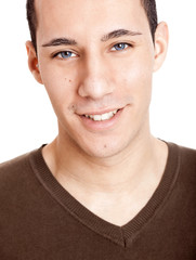 Fototapeta premium Young man smilling