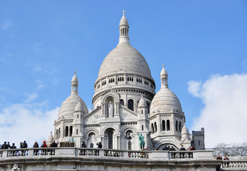 Fototapeta na wymiar Bazylika Sacre Coeur, Paryż