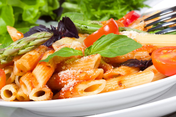 pasta with vegetables