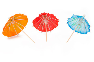 Obraz premium cocktail umbrellas