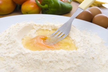 Egg and Flour