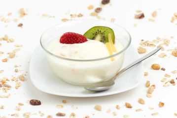 Joghurt mit Muesli
