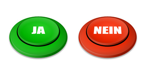 ja nein (runder knopf)