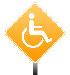 Disabled sign