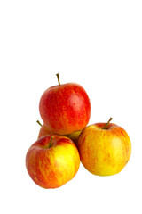 ripe red apples
