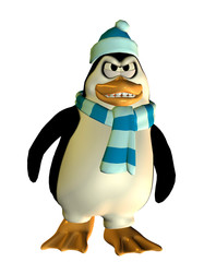 grimmiger Pinguin