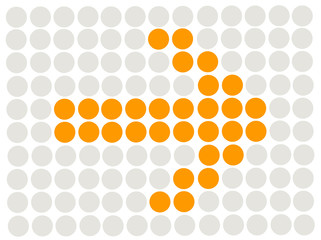 Abstract arrow vector illustration