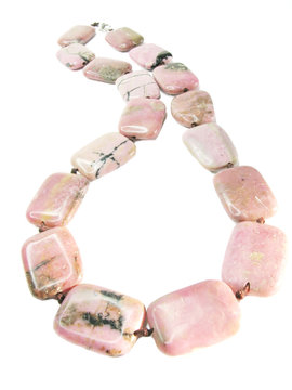 pink beads