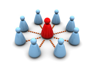 Obraz premium leadership