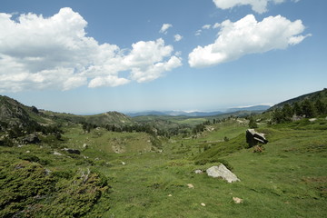 Fototapeta na wymiar Massif de Madres, Pireneje Aude