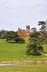 Obraz premium Gothic Folly in an English Landscaped Garden