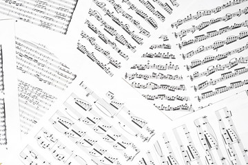 Opened score and nothing else.