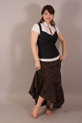 beautiful western woman