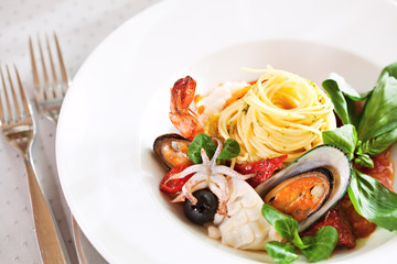 Seafood Spaghetti