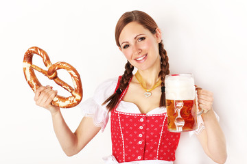 Oktoberfest Bier trinken
