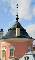 Naklejka premium Spring Zolochiv castle view (Ukraine)