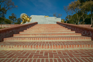 Buddhist  Garden - Statue