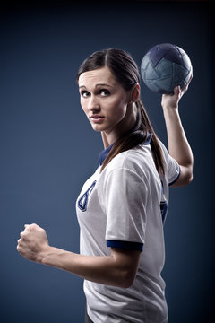 handball girl