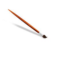 Pinceau et son ombre