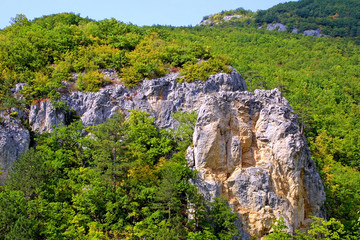 Grand Canyon in Crimean Mountains, Ukraine