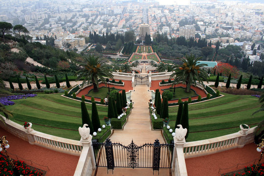 Bahai Garden in Haifa