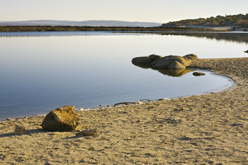 Embalse de Santillana. Manzanares el Real. Madrid