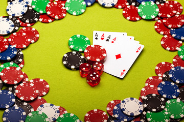 Casino theme background
