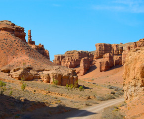 Charyn Canyon. Kazakhstan.