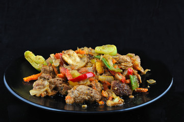 Meat with vegetable - 21960679