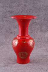 chinese red porcelain