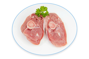 osso bucco de dinde cru