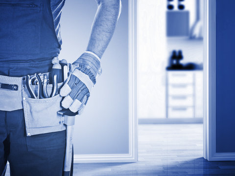handyman ready for work