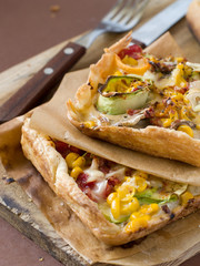 Pizza with vegetbles