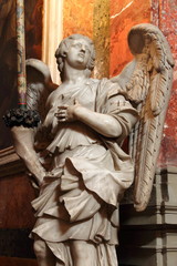 Obraz premium Angel with candle