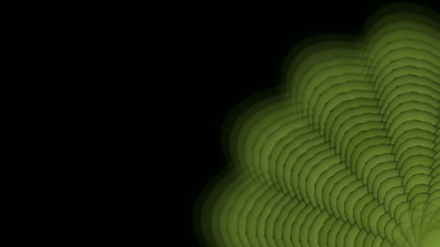 a half of green rotation pattern