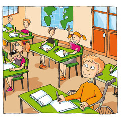 Diff&eacute;rence &agrave; l'&eacute;cole