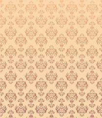 Seamless Damask wallpaper