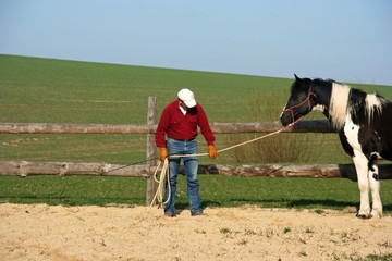 Winnetou im Training