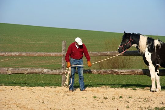 Winnetou im Training