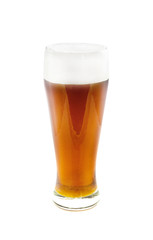 Glass with beer