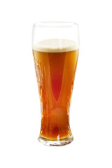 Glass with beer