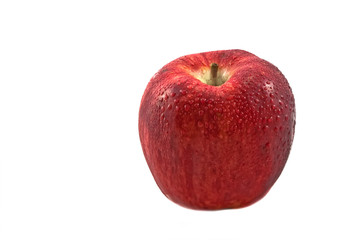 Wet apple