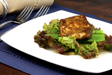 sea bass dinner