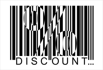 precent bar code, discount