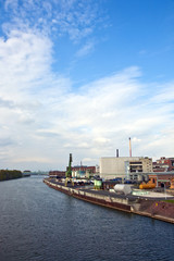 Fototapeta premium industrial building