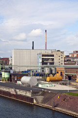 Obraz premium industrial building