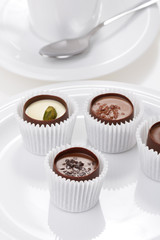 chocolate candies.