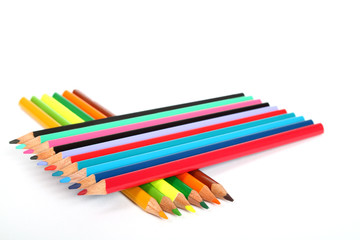 composition of color pens